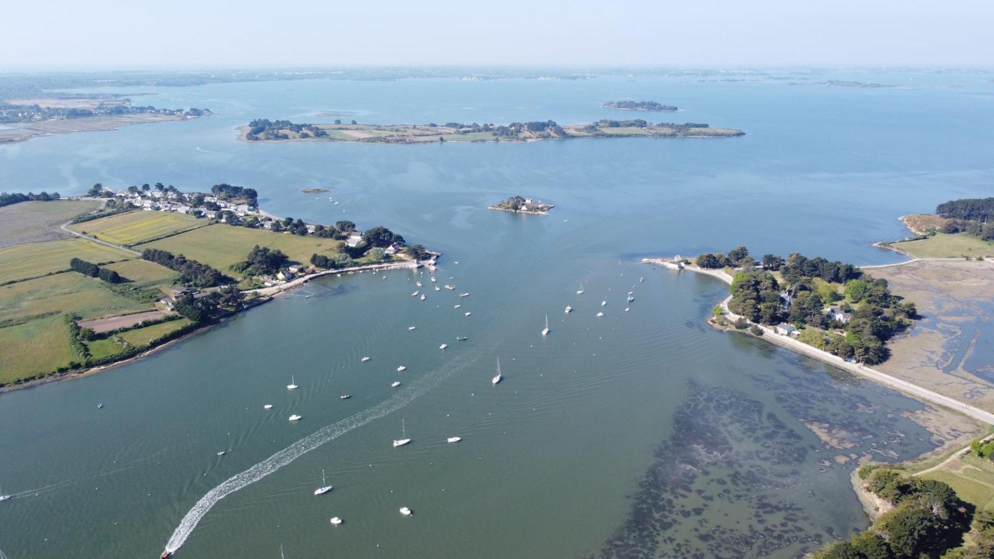 Maison Golfe Du Morbihan - Vue Mer - Plage A 600M - 6 Chambres Séné Exterior foto
