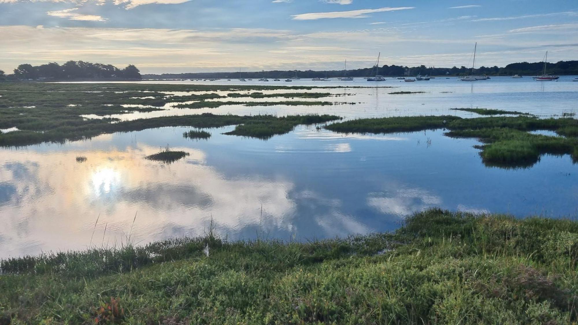 Maison Golfe Du Morbihan - Vue Mer - Plage A 600M - 6 Chambres Séné Exterior foto